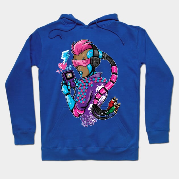 Electric Lady Hoodie by JCPDesigns